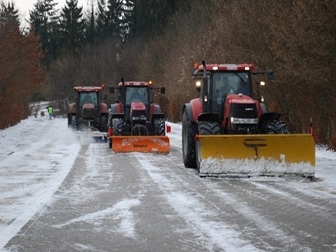 Épandage de sel et déneigement